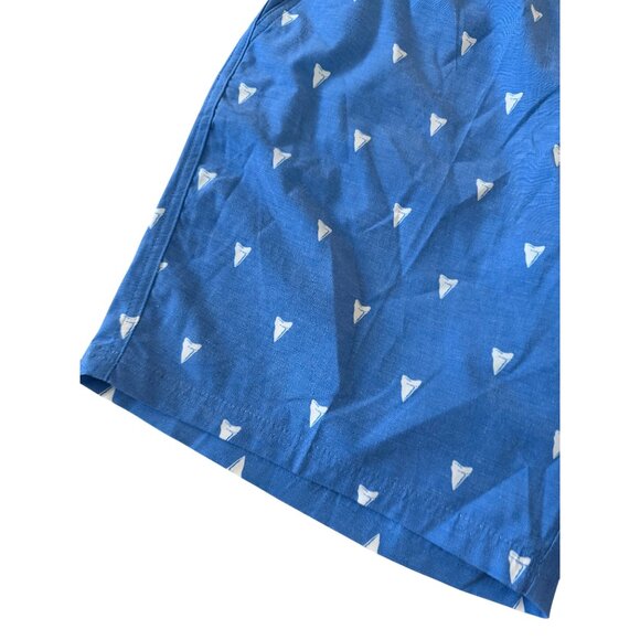 TACKLE & TIDE Men’s Blue Sharktooth Swim Shorts Size XXL - Picture 7 of 9